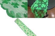 St. Patrick's Day 13 "x 72" lace tablecloth