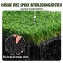 Artifical Grass Tiles Interlocking Turf Deck Set, 18 Pack 305x305mm, Synthetic Fake Grass Self-draining Mat Flooring Decor Pad, Perfect For Multi-Purpose Image 5