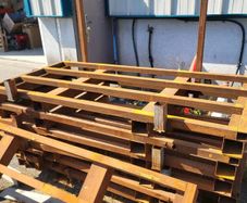 Steel stillages