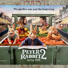 Peter Rabbit 2 - Quad Cinema Poster