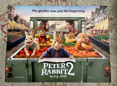 Peter Rabbit 2 - Quad Cinema Poster