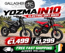 Free Delivery on New Yozma IN10 Electric Dirt Bikes