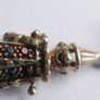 Vintage Genuine 925 Sterling Silver Movable Clown Pendant Set With Austrian Crystals Image 4