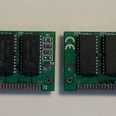 Two Kingston 32MB FPM DRAM SIMM modules