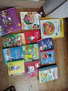French kids books. Can be sold individually or 25 euros for the whole lot (about 20 books)