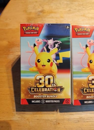Pokemon Tcg 30th anniversary booster bundle X2