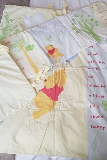 Disney baby blanket and bumper set