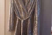 Next sequin blazer dress