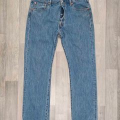 Vintage Levi's 501 Regular Fit Jeans Mens W34 L31