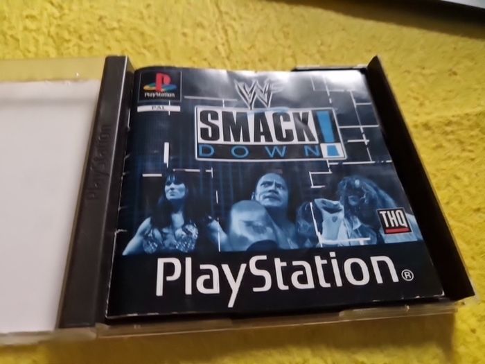 Smack Down PlayStation1 Ps1 PlayStation2 Ps2 Games Original