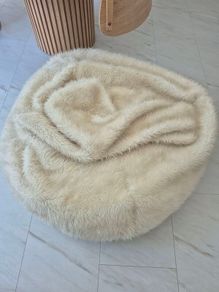 Large white bean bag