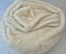 Large white bean bag