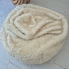 Large white bean bag