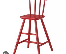 Ikea junior chair red
