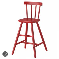 Ikea junior chair red