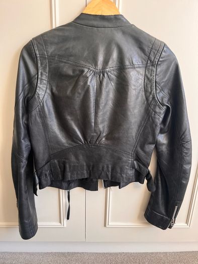 Topshop leather biker jacket