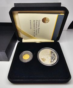 Ireland 2007 Gold and Silver Proof Celtic Culture Coin Set in Original Holder with COA