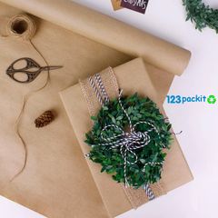Kraft Paper Roll 20 meters long 750 mm wide excellent for wrapping, shipping, ecommerce eco-friendly recyclable compostable