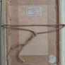 Antique French Shadow boxed dressed print handcrafted Image 5