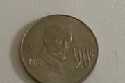 1975 Mexican 20 centavos