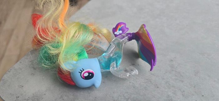 RAINBOW DASH The Movie Flip & Flow Seapony Hasbro MLP G4 2017