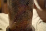 antique coffee tea or tobacco tin
