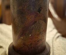 antique coffee tea or tobacco tin