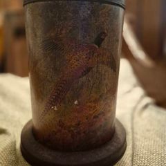 antique coffee tea or tobacco tin