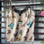 cami Bnwt primark patterned butterfly print size 12 Image 2
