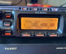 Yaesu FT 857D and Yaesu FC 50