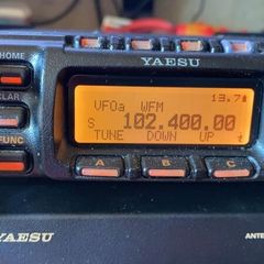 Yaesu FT 857D and Yaesu FC 50