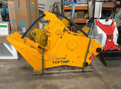 Toft pulveriser and shear to suit 20 ton digger