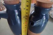 BLUE Oil and Vinegar Dispenser AS NEW.