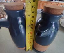 BLUE Oil and Vinegar Dispenser AS NEW.