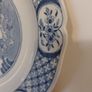 Fabulous Antique Blue and White 10.5 Inch Dinner Plate By Furnivals Limited, in the Popular "Old Chelsea" Pattern Circa 1915+ Image 2