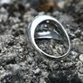 Vintage Ladies or Gents 1960s Sapphire & Diamond Ring Image 8