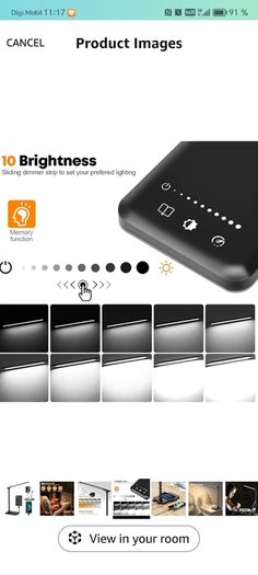 Desk Lamp Eye-Caring LED Table Lamp Dimmable Bedside Lamp with 2 USB Charging Ports and 10 Brightness Levels x 5 Colour Modes Touch Control Daylight Lamp for Office, Bedside, Reading- Auto Timer