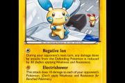 Minun 40/108 Common Black and &amp; White Dark Explorers Pokemon Card 2012