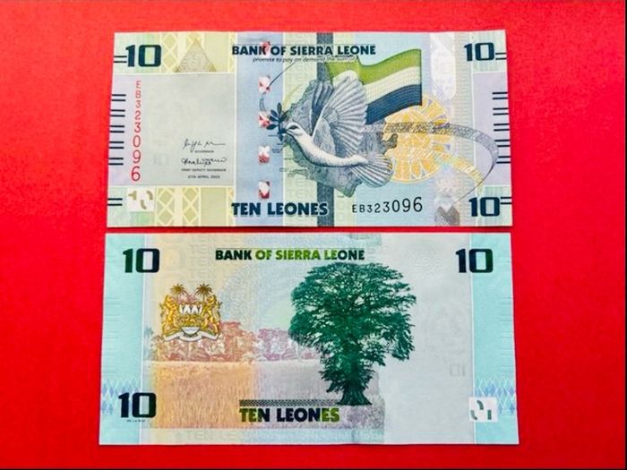 Sierra Leone. 10 Leones  2022  Pick 37a.  ( Uncirculated)