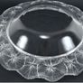 Large signed Lalique France leaf glass bowl Image 4