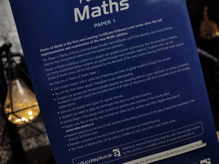 Power of Maths ! Leaving Cert ! Paper 1 ! Ordinary Level ! by Educate.ie !