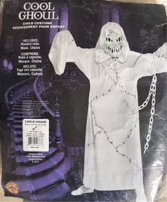 Cool Ghoul Halloween Costume 8-10 years