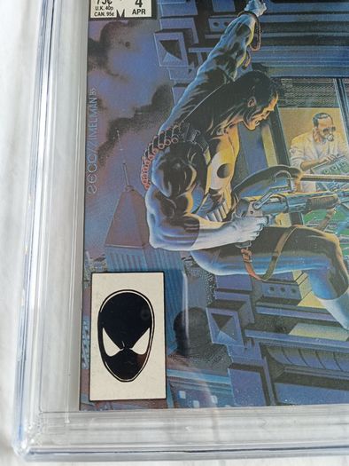 The Punisher Limited Series Issue 4 CBCS / CGC 9.6 Certified Graded Comic Framed  DC Marvel