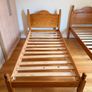 2 Solid Pine Single Bed Frames Image 3
