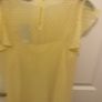 Ladies Yellow Top BNWT size 10 Image 2