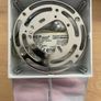 Jenkins 1lt Wall fixture in a white and polished aluminium finish Image 4