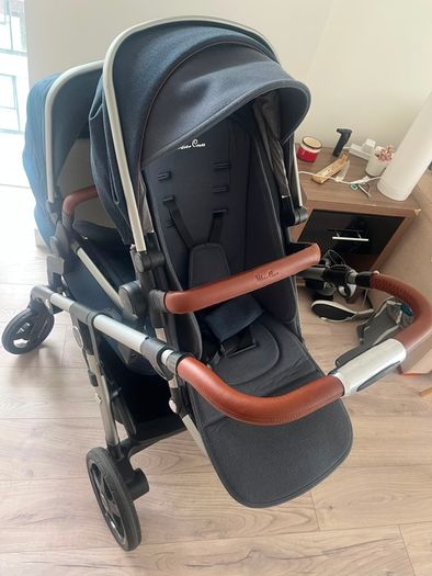Silver Cross Wave double buggy