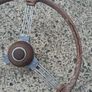 1940's 12 Spoke Banjo Steering Wheel Image 5