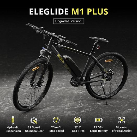 Eleglide M1 Plus-Upgraded Electric Bike (27.5 inch Wheel Size)