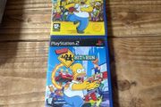 simpsons ps2 games